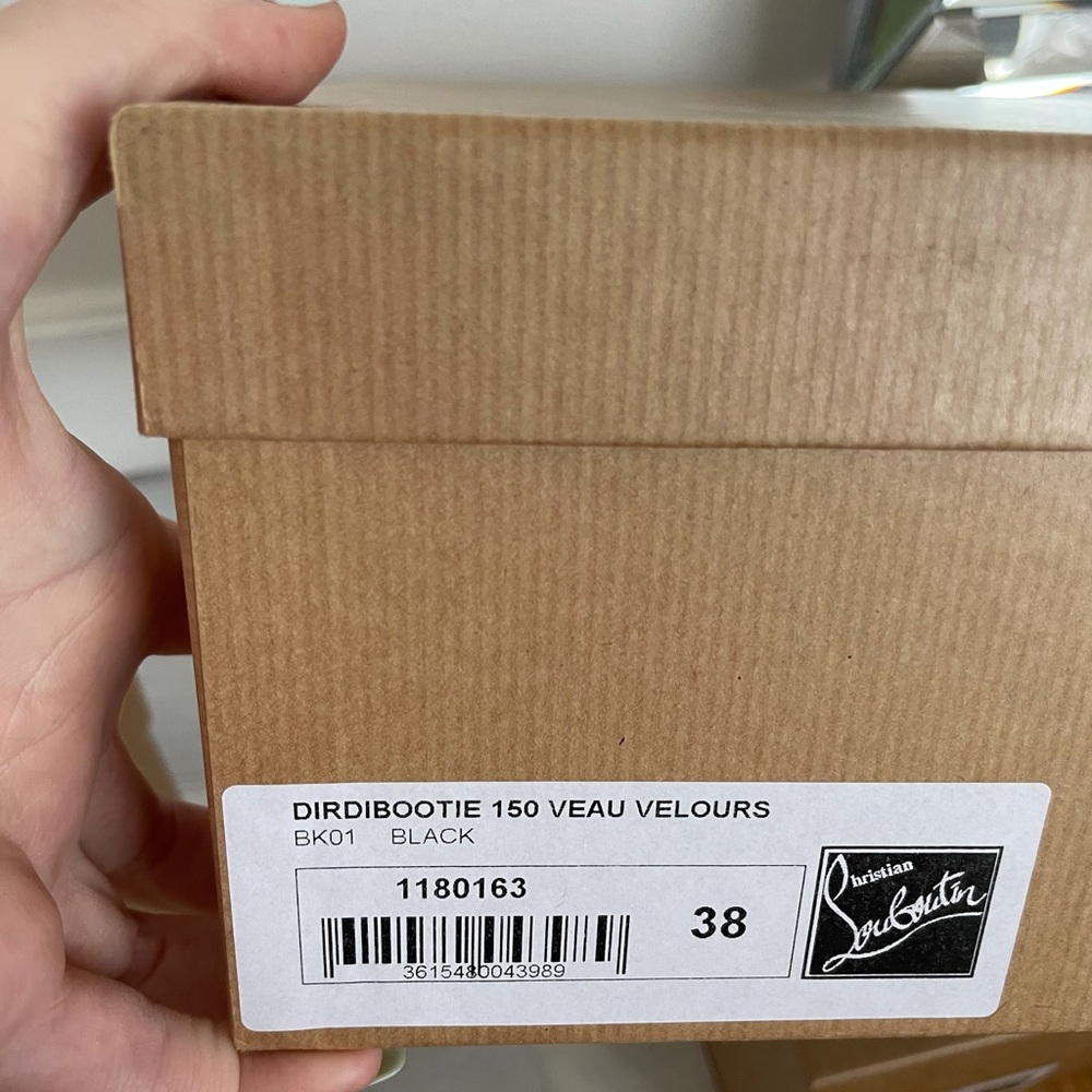 ❌SOLD❌Christian Louboutin Dirdibootie 150 Platform - Picture 12 of 13